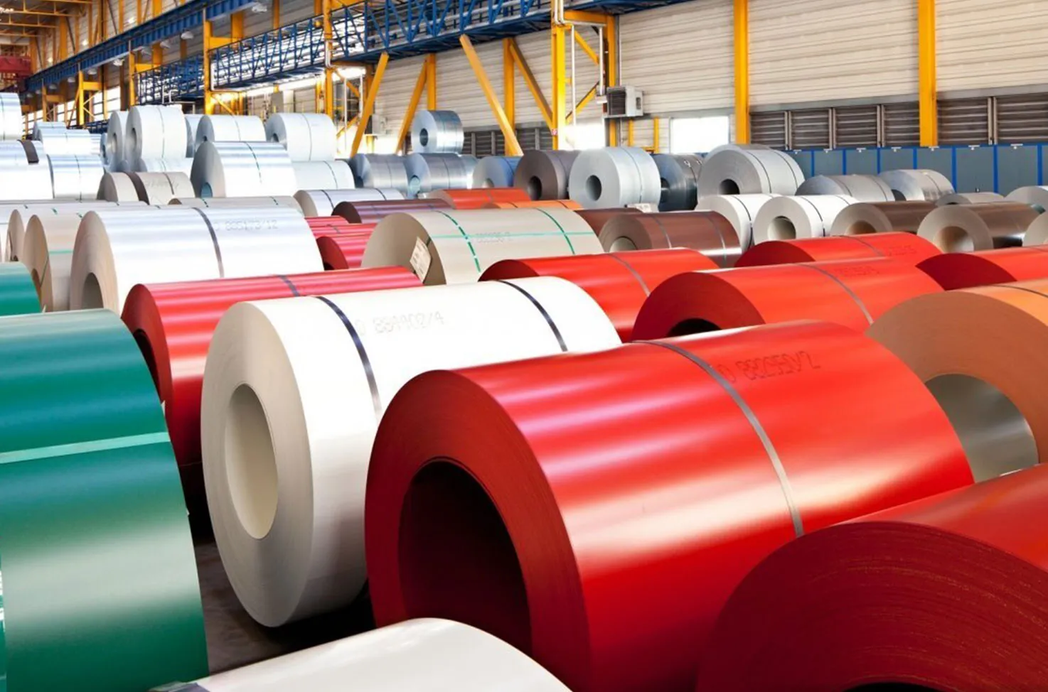 Boyalı rulo galvanizli kenet sacları